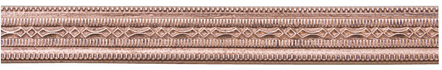 3' Copper Pattern Wire - Mini Beaded 18 Gauge