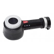 12X Professional Handheld LED Magnifier