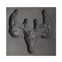 Large - Deer Skull 3D Graphite Ingot Mold