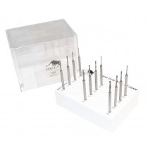 12-Piece Panther® Twist Drill Set Sizes 0.50 to 1.60 MM