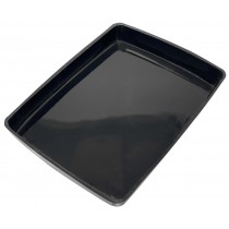 Black Plastic Tray 4-1/2" x 3-1/2" 