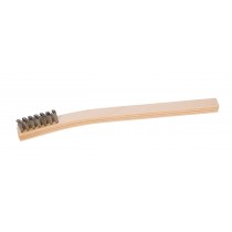 Stainless Steel Brush with Wooden Handle