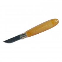 6" Knife w/ Wooden Handle for Wax Carving & Cutting