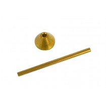 Brass Mandrel Sprue Former for 1/8" Sprues Waxworking Tool