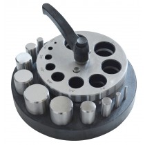 Large Circle Disc Cutter Set with 10 Punches 