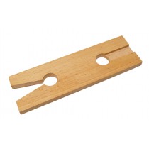 7-1/2" x 2-1/4" Wooden V-Slot Bench Pin