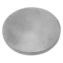 Round Cast Iron Anvil 4 Inch Flat