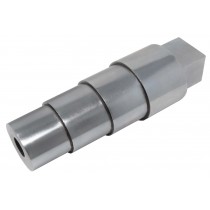 Oval Stepped Hollow Bracelet Mandrel With Tang Sizes: 2”, 2.1⁄4”, 2.1⁄2”, 2.3⁄4”