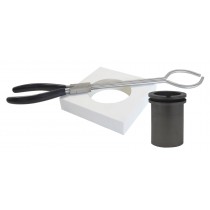 100 Oz TableTop QuikMelt Deluxe Topper Kit with Flange, Tongs, & Crucible