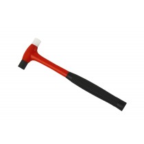 7" Nylon Hammer with Rubber Grip 