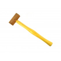 1" Natural Rawhide Hammer Leather Mallet