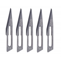 5 Pack - #11 Straight Scalpel Blades