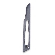 100 Pack - #15 Stainless Steel Economy Scalpel Blades