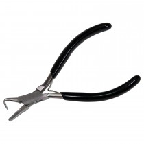 Hooked Jaw Dimple Forming Pliers - 1 mm w/ Black Handle