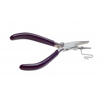 Stepped Flat Lower Jaw Wire Looping Pliers (2, 3, and 5 mm)