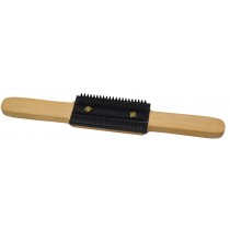 Buff Rake Tool with Wooden Handle for Cleaning Jewelry Polishing Buffs
