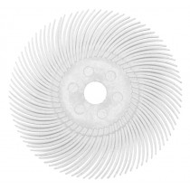 White 3M Micron Radial Disc - 3", 120 Grit