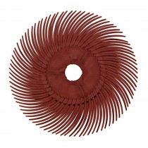 Red 3M Micron Radial Disc - 3", 220 Grit