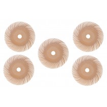 5 Pack of 3" Peach 6 Micron Radial Discs