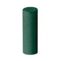 Gold Polishers Unmounted - Medium Grit Green Cylinder, Pk/100