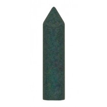 Gold Polishers Unmounted - Medium Grit (Green) Bullet, Pk/100