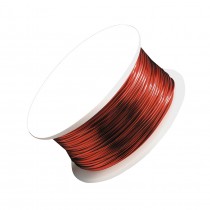  18 Gauge Red Artistic Wire Spool - 10 Yards