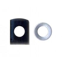 Pack of 2 Round and Rectangular Washers for Holding Blades