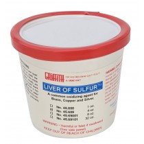 Liver of Sulfur Silver Metal Oxidizing Agent - 4 Oz Jar