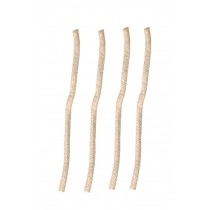 Pack of 4 3/16" Replacement Wicks for the Alcohol Glass Burner Lamp 