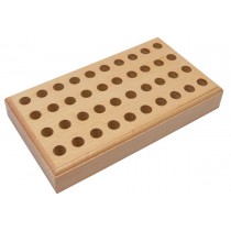 Wooden Stamp Storage Stand with 40 Holes