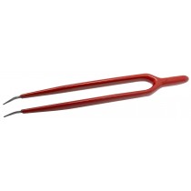 6-1/2" Curved-Tipped Insulated Tweezers
