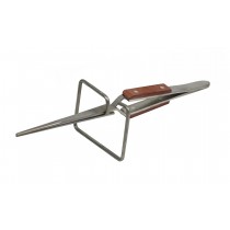 Soldering pliers - curved cross tweezers - 15cm self locking by