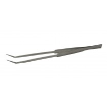 10" Curved Nose Fine Point Tipped Tweezers