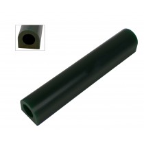 Wax Ring Tube - Dark Green Small Flat Side (FS-1)