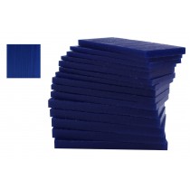 Medium-Hard 1/2 Lb Sliced Blue Carving Wax