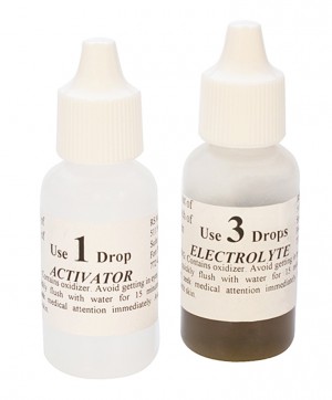 Chemical Kit for ET18 & M18 Mizar Gold Testers - Activator & Electrolyte 