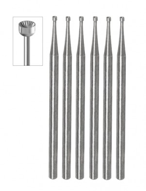 6 PACK - CUP BURS 1.80 MM