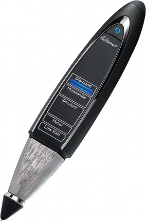 Presidium Adamas Diamond And Moissanite Tester | World’s First Tester With Replaceable Micro Probe Tip | For Authenticating Diamonds With Included AC Adapter