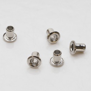 Pack of 24 Silver-Colored Eyelets - 1/8"