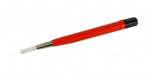 Pen-Style Retractable Scratch Brush with Fiber Bristles