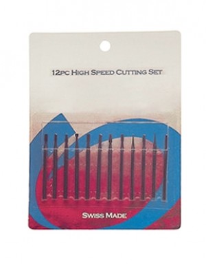 12-Piece Small Wax Bur Set