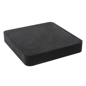 6" x 6" x 1" Rubber Bench Block for Metal Wire Shaping & Jewelry Forming 