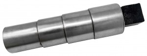 Cast-Iron Round Stepped Bracelet Mandrel with Tang
