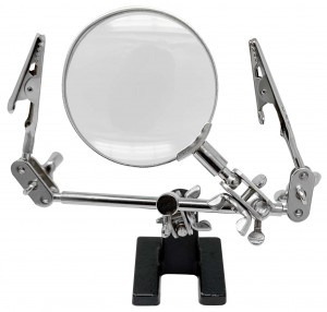 Helping Hand Magnifier 3rd Hand Holder