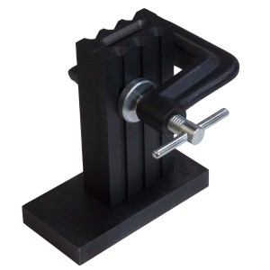 120mm Split Adjustable Cast Iron Reversible Plate & 3 Wire Grooves Upright Ingot Mold with "C" Clamp