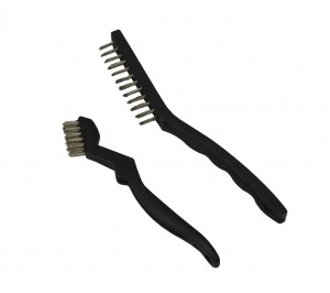 Pack of 2 Steel Bristle Brushes