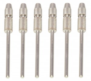 6 Pack 2mm Mandrel-Pin Chuck 3/32" For Silicone Pins