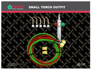 Acetylene & Oxygen Small Torch Kit with 5 Tips (#2-6)