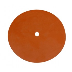 Red Silicon Pad - 5-1/2" Diameter, 1/2" Hole for Vacuum Casting 