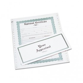 Box of 100 Appraisal Form/Certificates